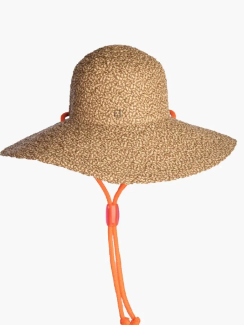 NWT Eric Javits Peanut Broad-Brim Sun Hat One Size Peanut - Picture 3 of 10